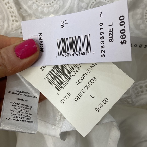 Retrology boho peasant style top - Picture 3 of 4